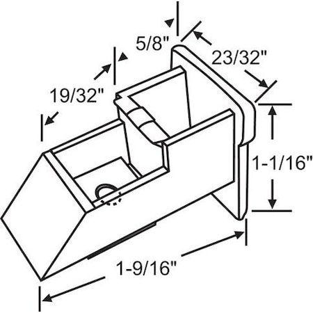 Strybuc Balance Top Sash Guide 60-604